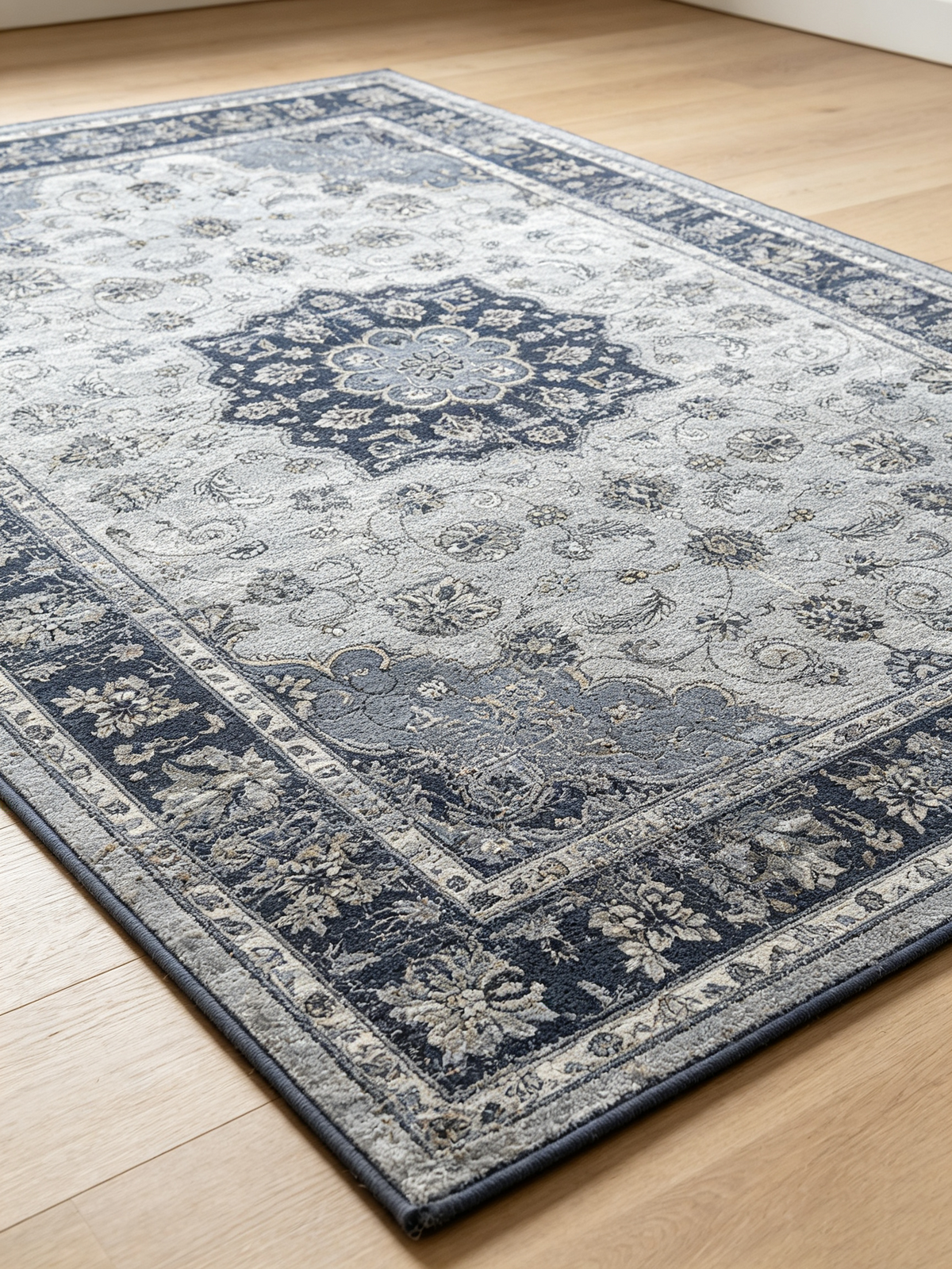 Oriental Medallion Area Rug