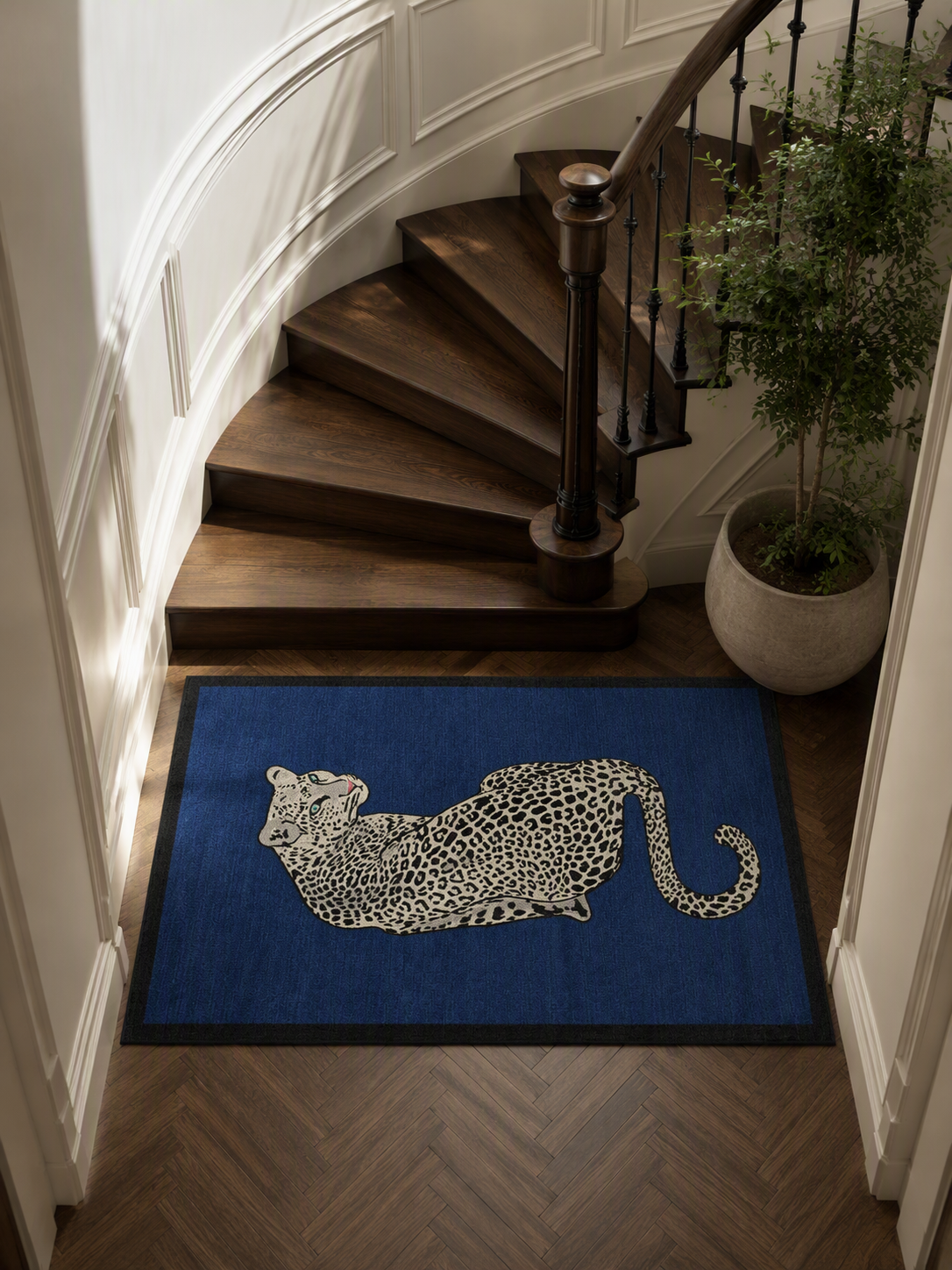 Leopard Art Decorative Area Rug