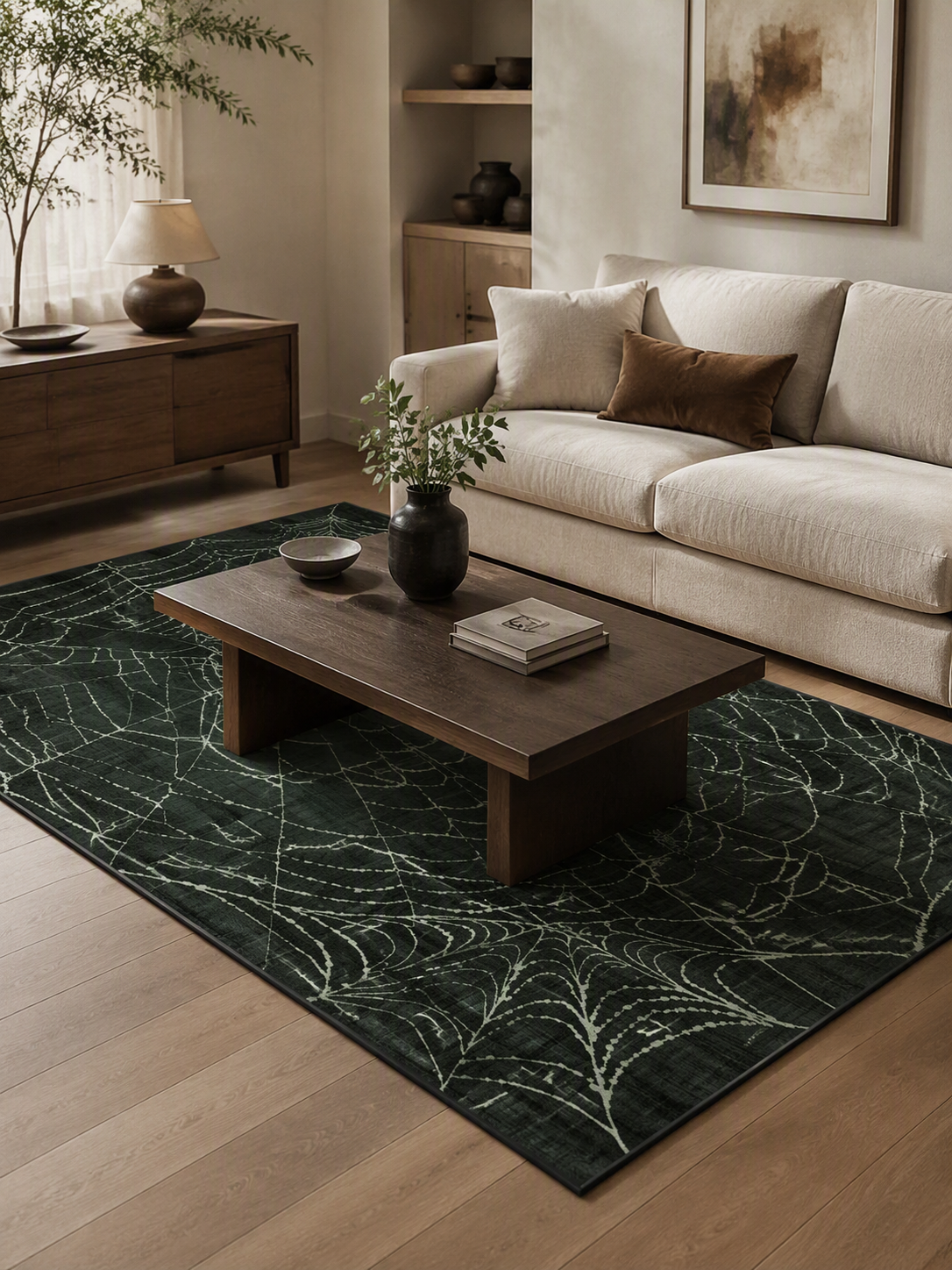Spider Web Area Rug
