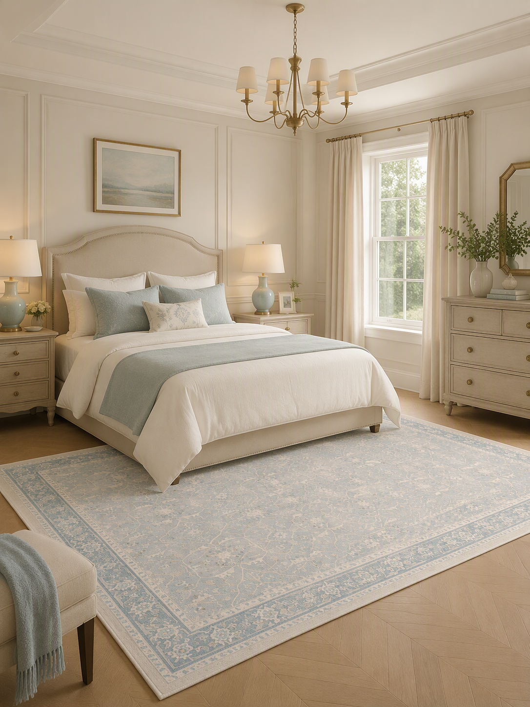 Traditional Ornate Decorative Area Rug