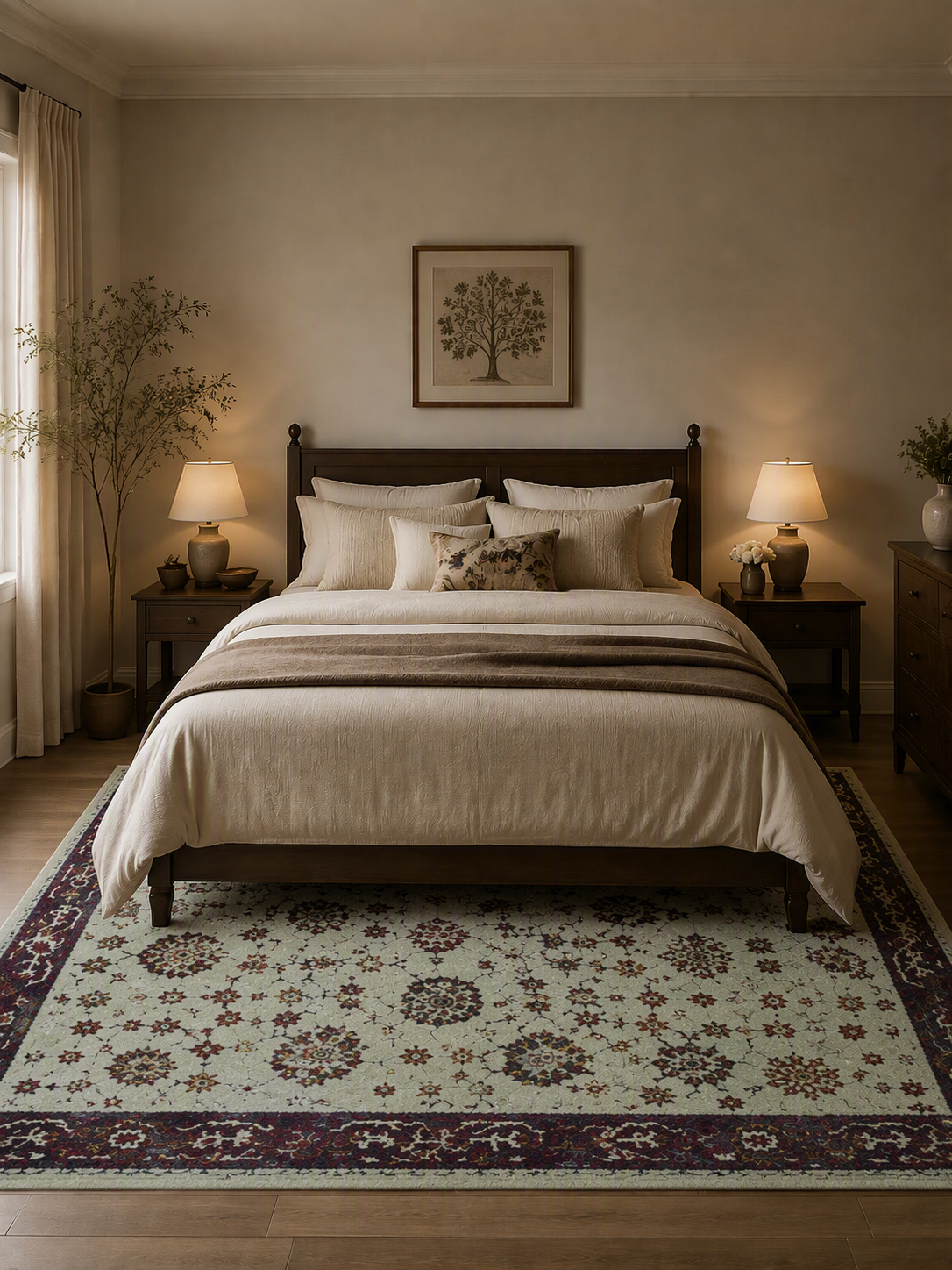 Traditional Bohemian 5 Available Sizes Area Rug