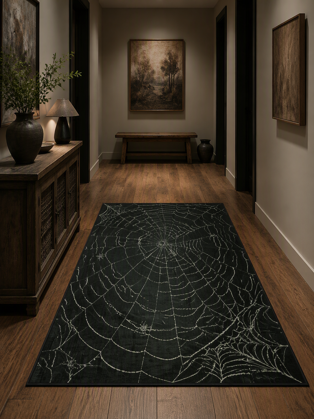 Spider Web Area Rug