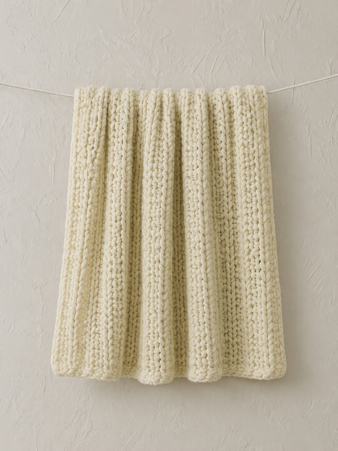 Chunky Knit Throw Cozy Blanket