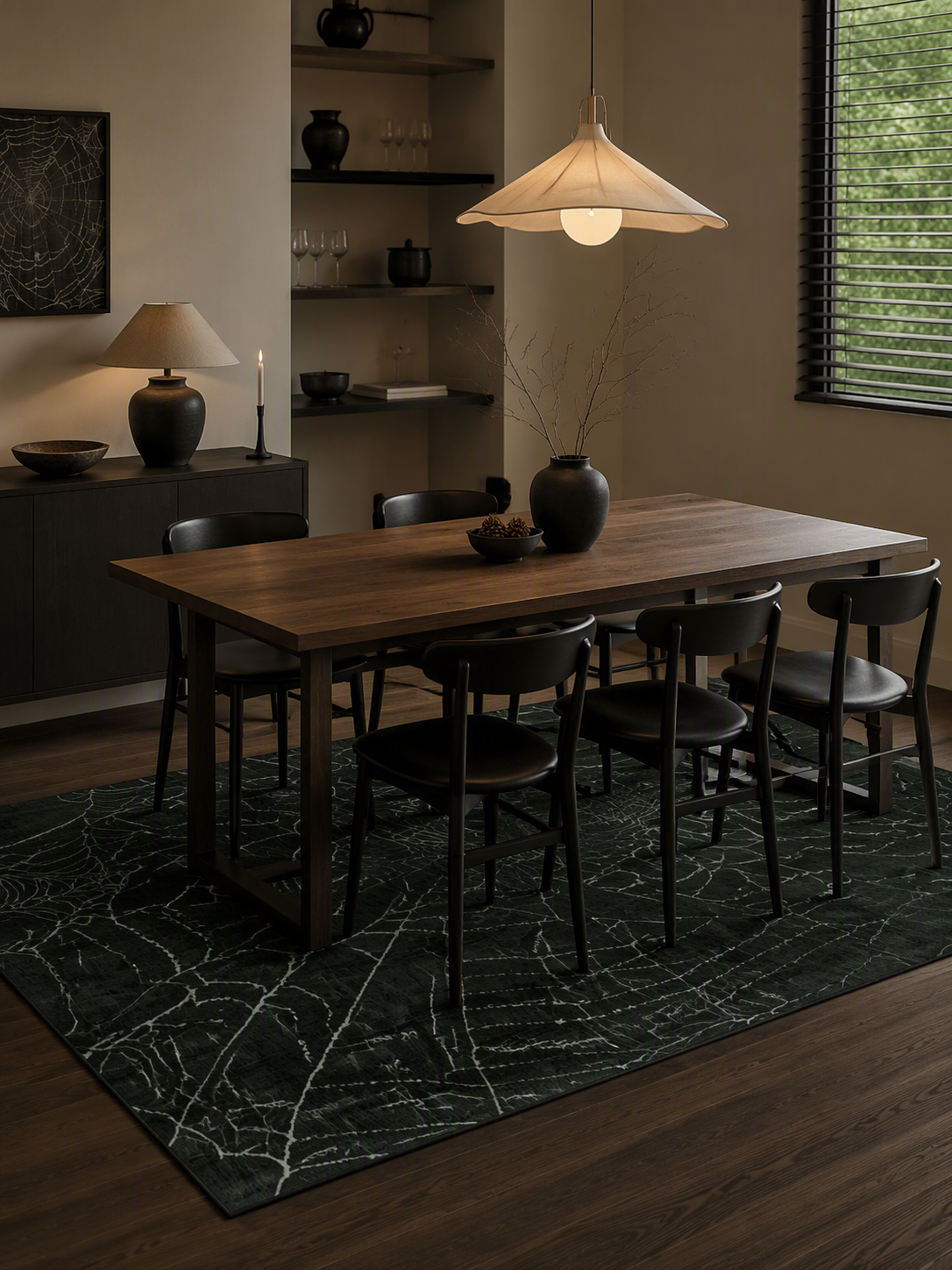 Spider Web Area Rug