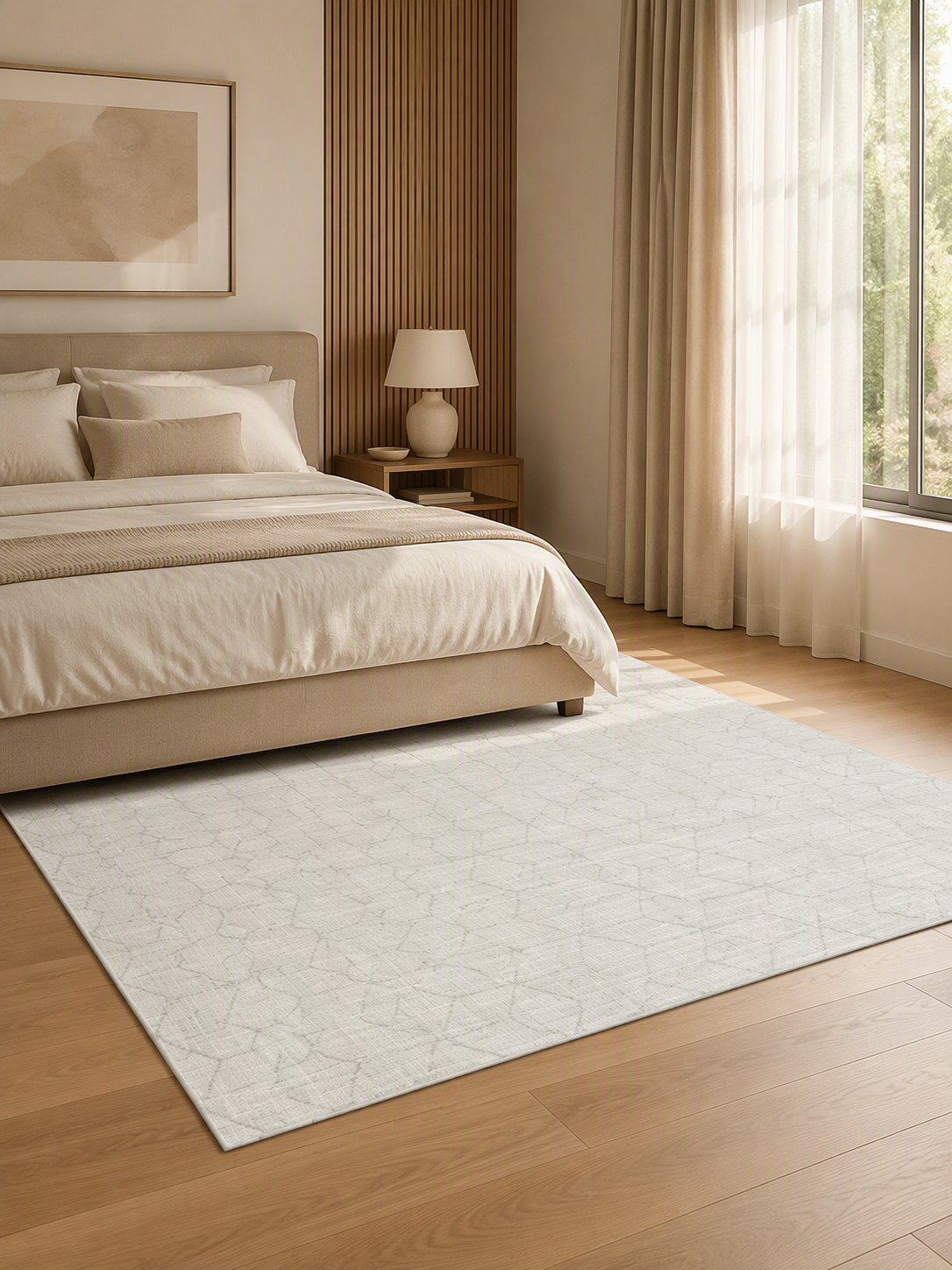 Geometric Washable Area Rug