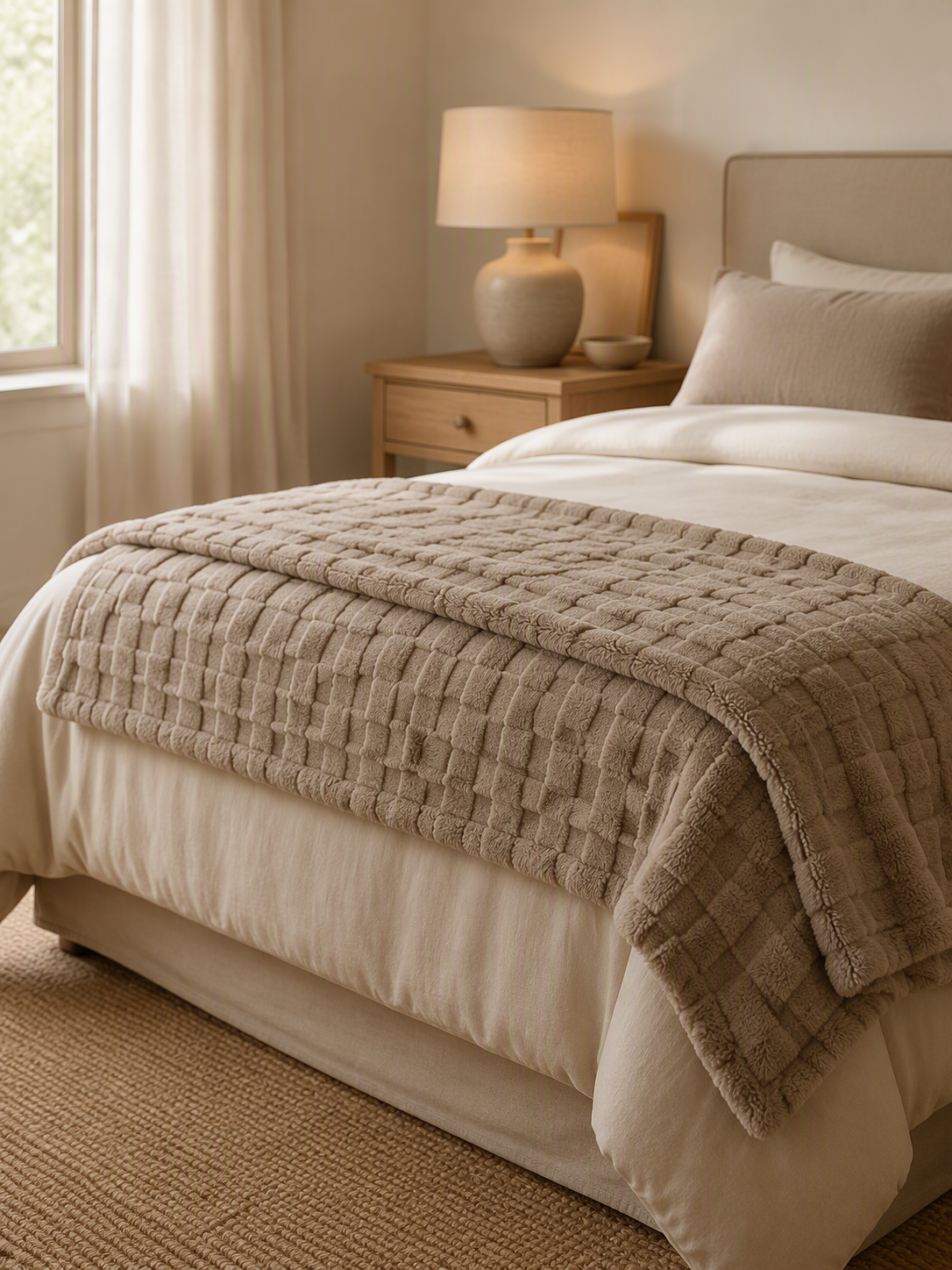 3D Square Plush Blanket
