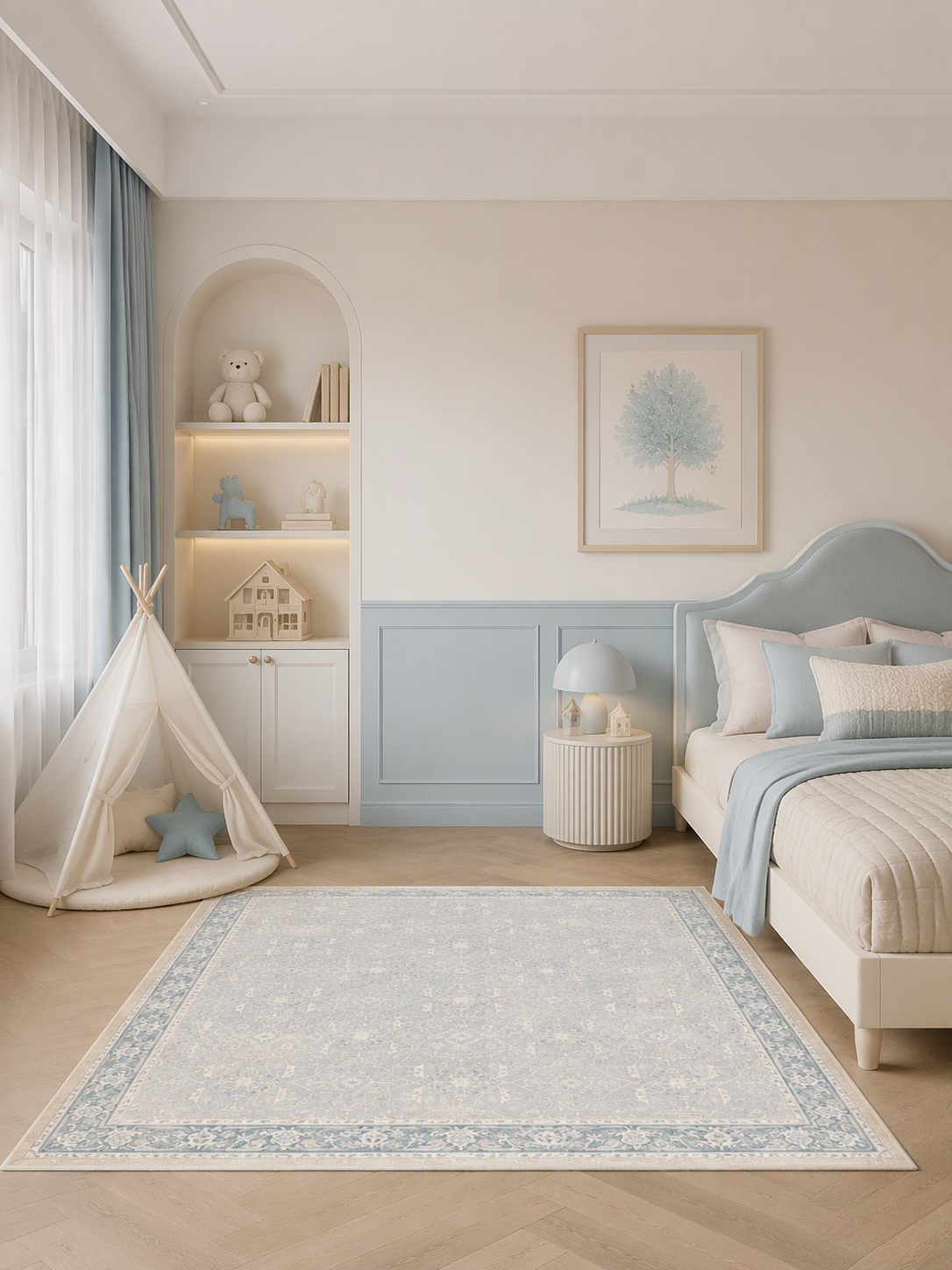 Traditional Ornate Decorative Area Rug