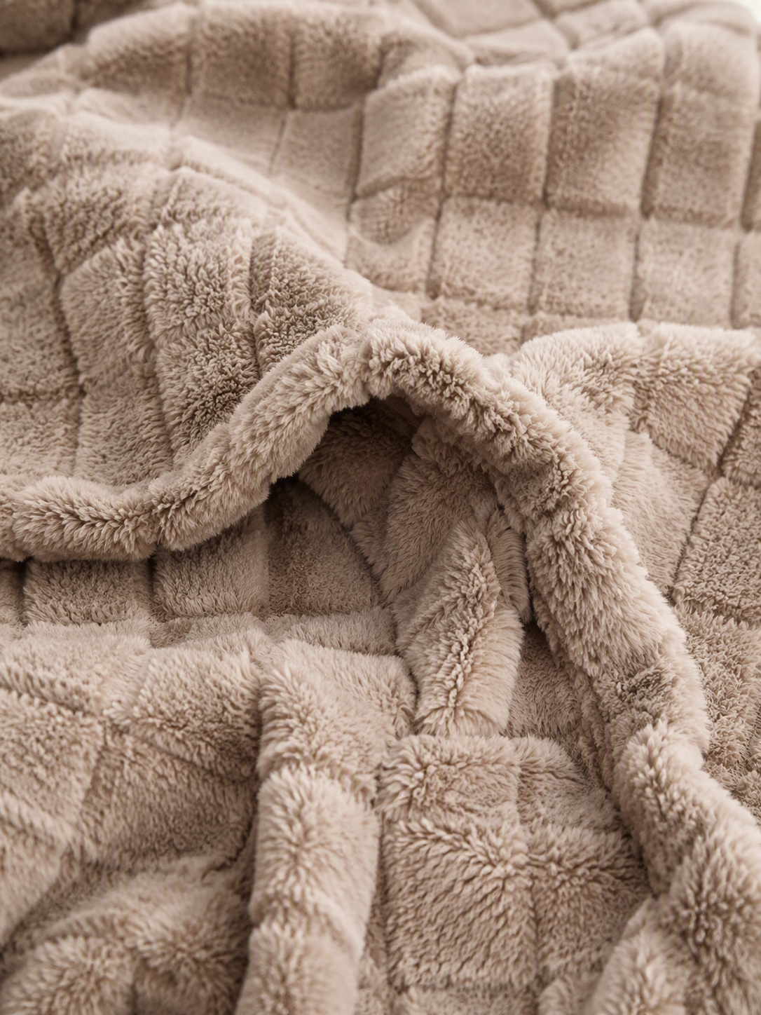 3D Square Plush Blanket