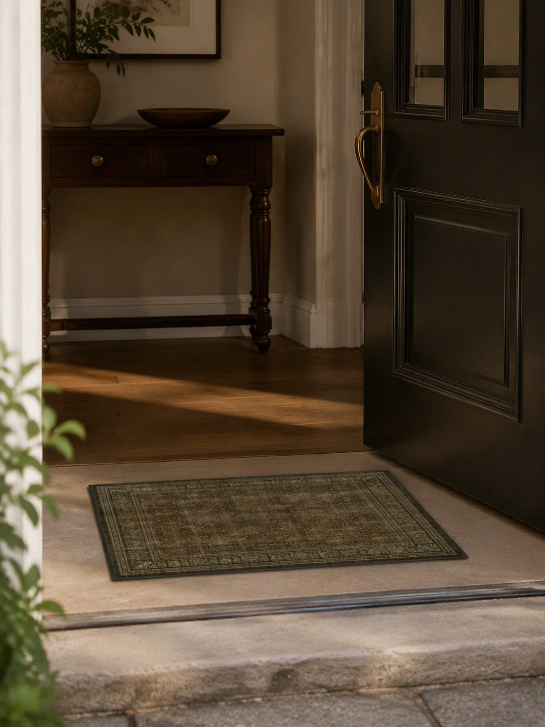Persian Inspired Ornate Area Rug