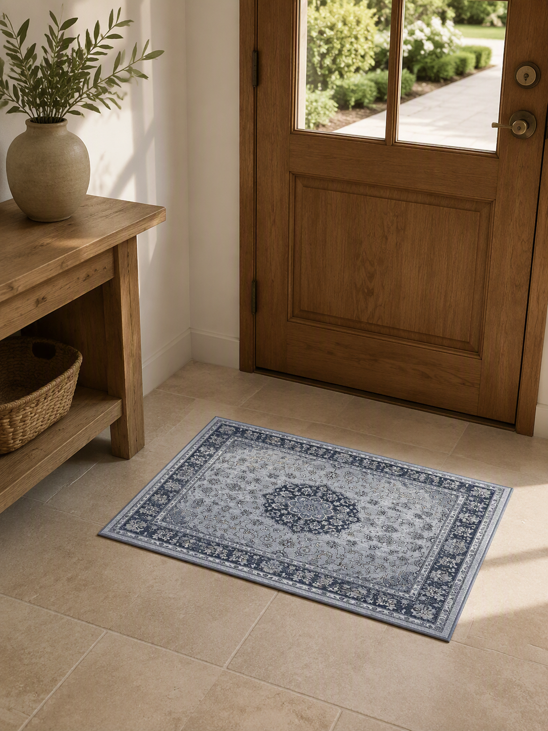 Oriental Medallion Area Rug