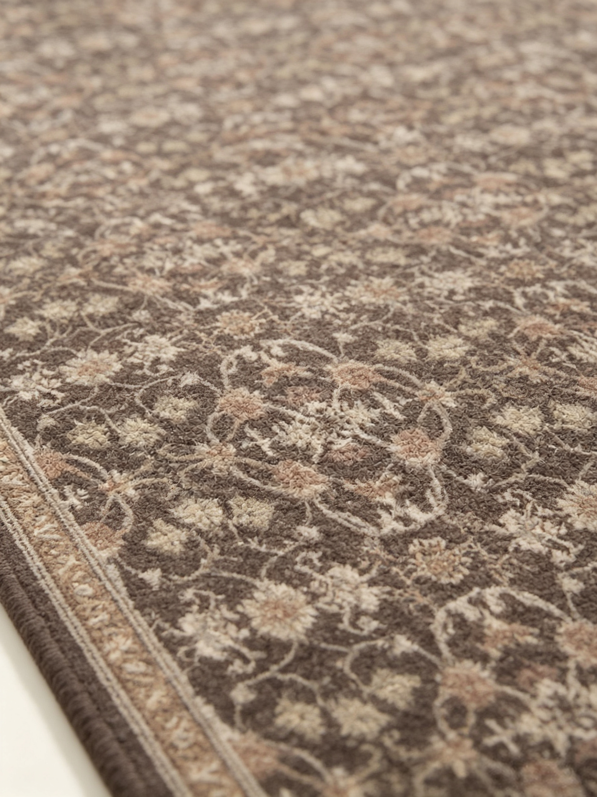 Vintage Persian Floral Washable Area Rug