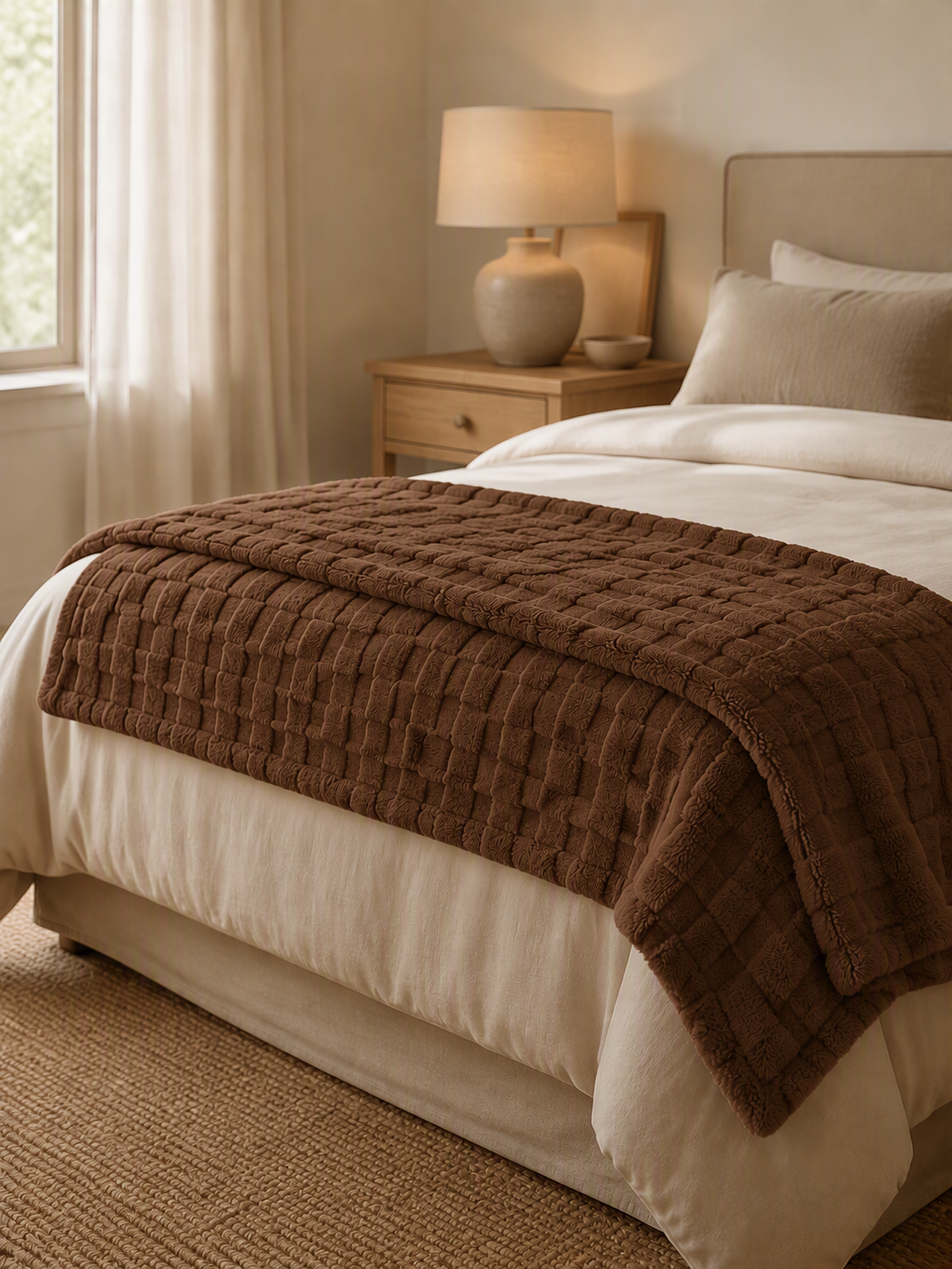 3D Square Plush Blanket