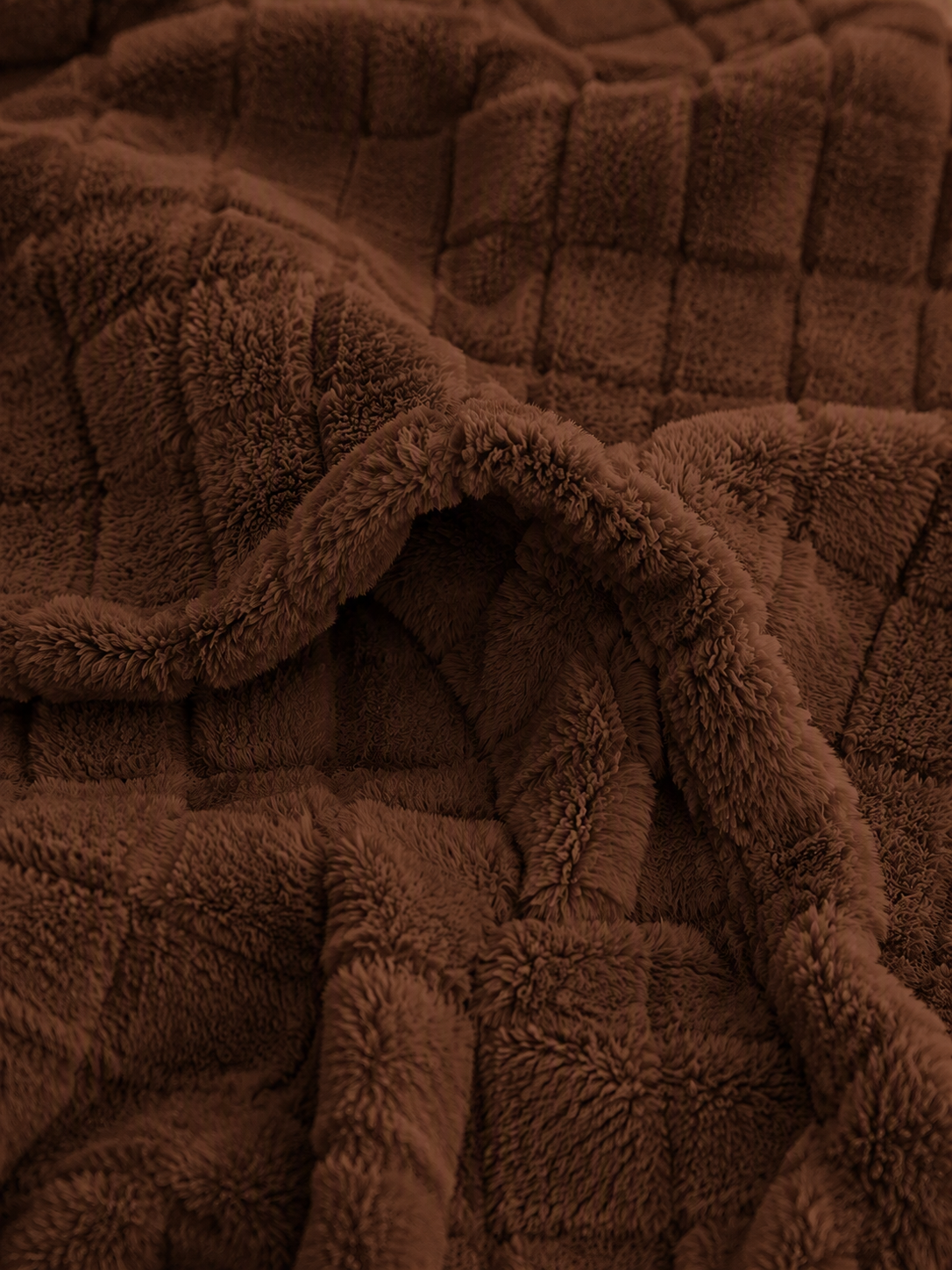 3D Square Plush Blanket
