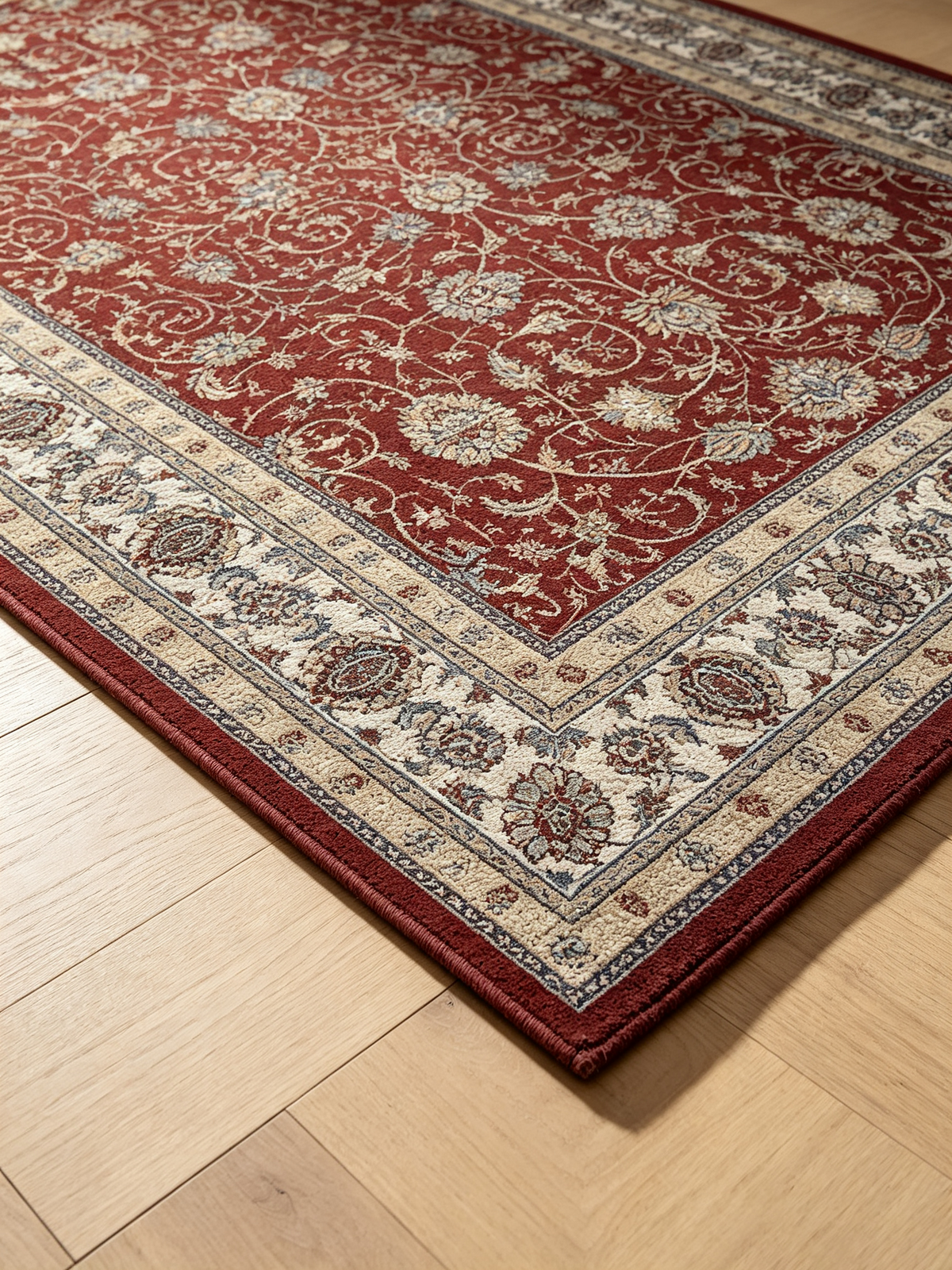 Classic Persian Floral Non‑Slip Area Rug