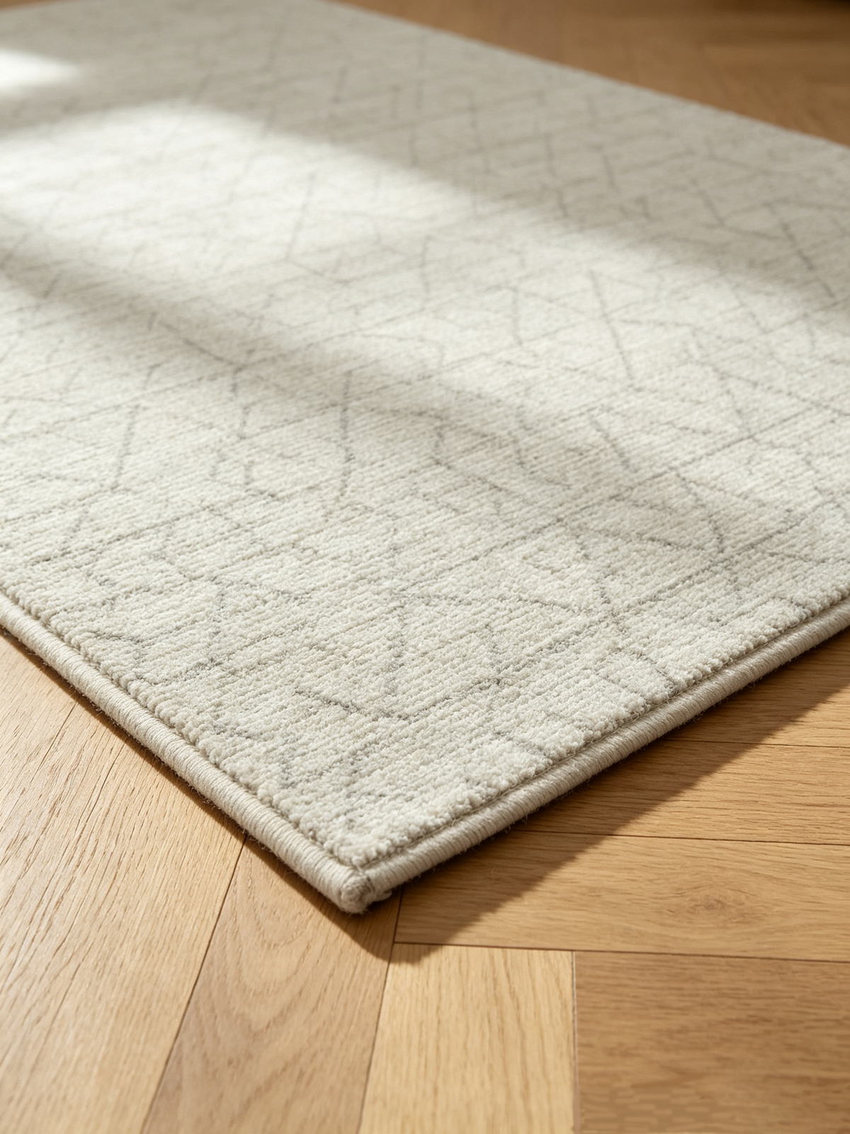 Geometric Washable Area Rug