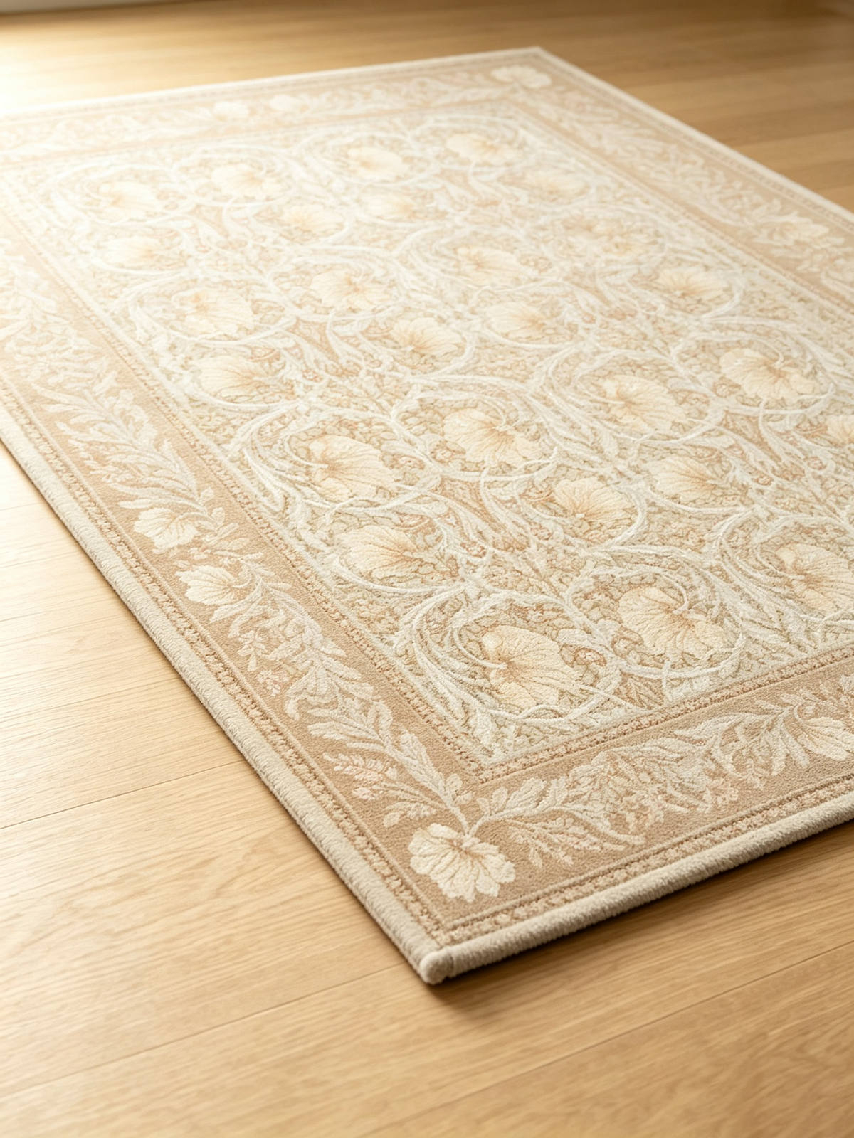 William Morris Floral Area Rug