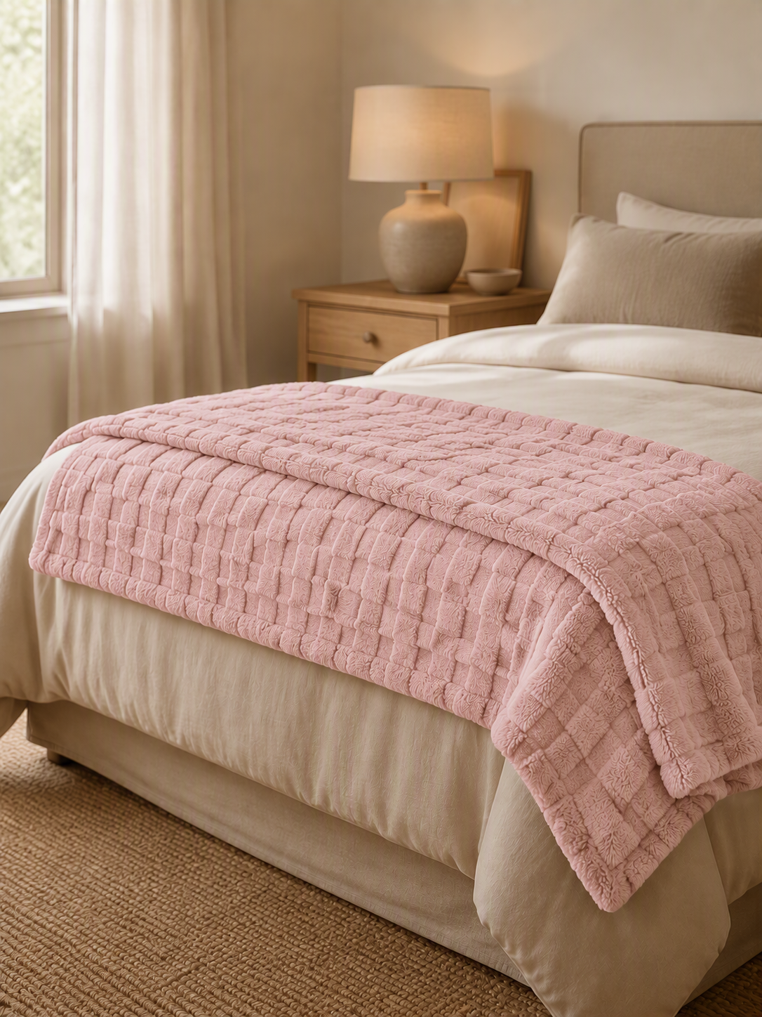 3D Square Plush Blanket