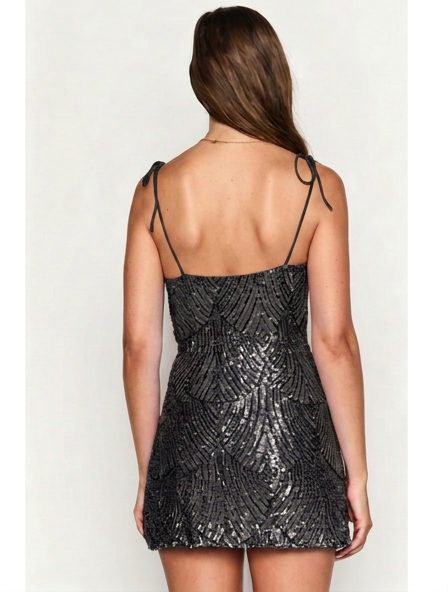Sequin Corset Bodycon Mini Dress
