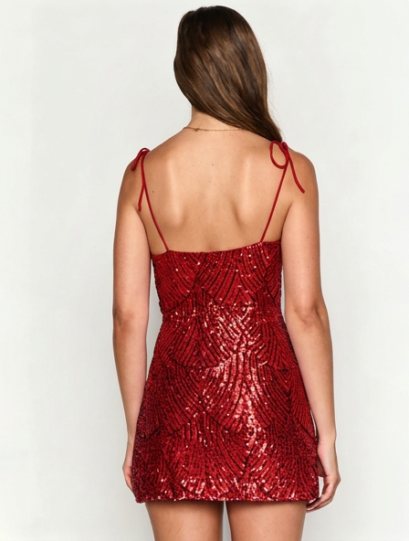 Sequin Corset Bodycon Mini Dress
